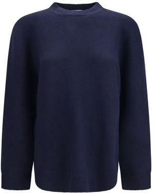 Prada Blue Wool Oves Aries Sweatshirt