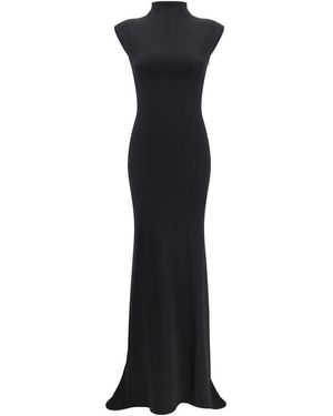 Jacquemus Alba Maxi Dress - Black