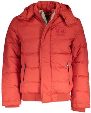 La Martina Polyamide Jacket - Red