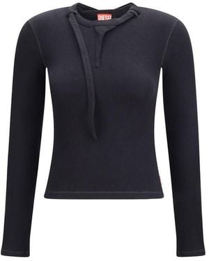 DIESEL T Iara Ls Long-Sleeved Top - Blue