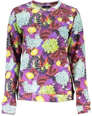 Roberto Cavalli Purple Cotton Jumper - Pink