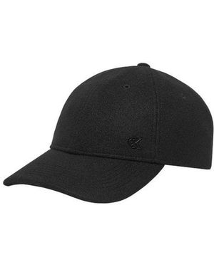 Calvin Klein Black Polyester Cap (baseball Hat)