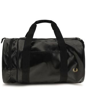 Fred Perry Black Polyester Luggage And Travel