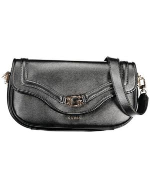 Guess Black Polyurethane Handbag