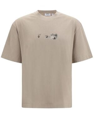 Off-White c/o Virgil Abloh Beige Cotton Sportswear - L - Gray