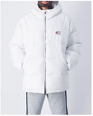 Champion White Polyester Jacket