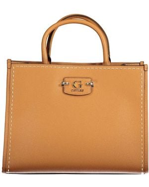 Guess Brown Polyethylene Handbag