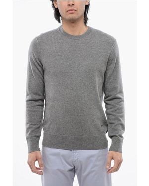 AllSaints Allsaints Cashmere And Wool Finn Crew-Neck Jumper - Grey