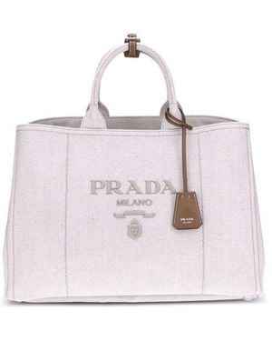 Prada Extra Large Jardinière Handbag - Pink