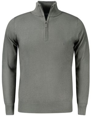 COVERI MOVING Green Viscose Men Sweater - Gray