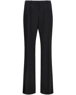 Balenciaga Black Wool Oves Aries Trousers