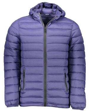 Sergio Tacchini Blue Polyester Jacket - Purple
