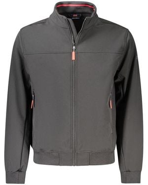 Norway 1963 Black Polyester Men's Jacket - Gray