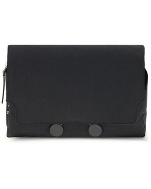 Marni Black Polyamide Clutch Bag