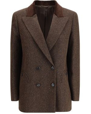 Blazé Milano Winibelle Blazer - Brown