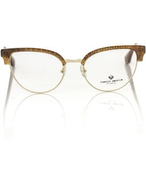 Frankie Morello Brown Metallic Fiber Frame