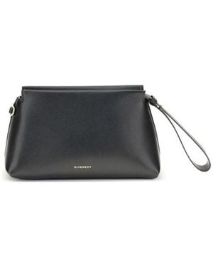 Givenchy Black Calf Leather Bos Taurus Wallet - Gray