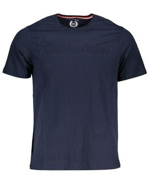 Gianmarco Venturi Cotton T-Shirt - Blue