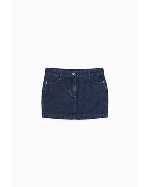 Patrizia Pepe Blue Denim Skirt