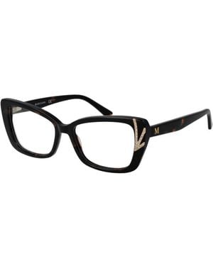MARCIANO BY GUESS Cat Eye Full-Rim Acetate Optical Frames With Demo Lenses - Black