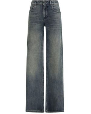 Balenciaga Blue Cotton Jeans Denim