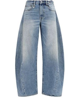 R13 Blue Cotton Jeans Denim