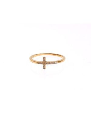 Nialaya Gold 925 Silver Ring - Black