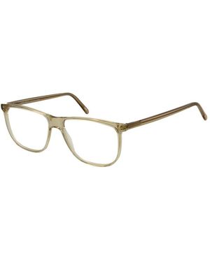 Andy Wolf Beige Acetate Glasses (frames) - Metallic