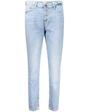 Guess Light Blue Cotton Jeans & Pant