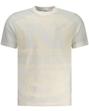 North Sails Bianco Cotton Men T - Natural
