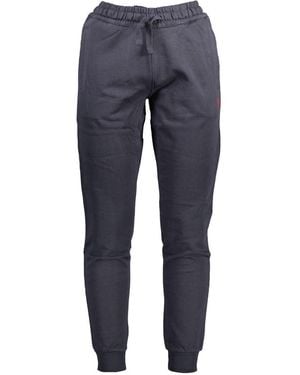 U.S. POLO ASSN. Blue Cotton Men's Trouser