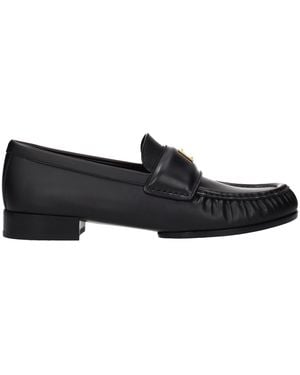 Givenchy Loafers 4G Leather - Black