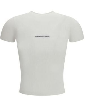 Alexander Wang Cotton T-Shirt - Grey