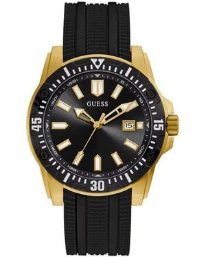 Guess Black Synthetic Sport Watch
