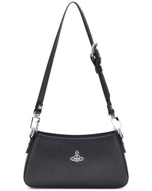 Vivienne Westwood Tasha Shoulder Bag - Black