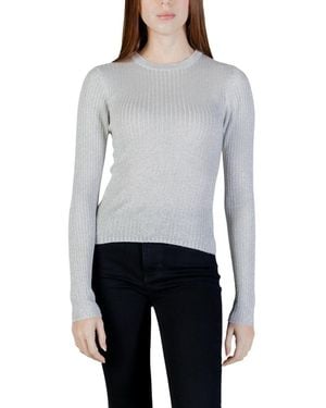 Jacqueline De Yong Viscose Sweatshirt - Grey