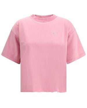 Balenciaga Cropped T - Pink