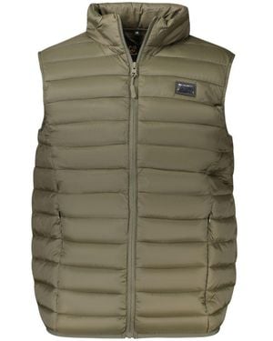 Roberto Cavalli Padded Zipper Vest - Green
