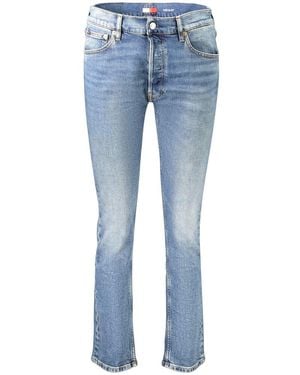 Tommy Hilfiger Blu Cotton Jeans Clothing - Blue