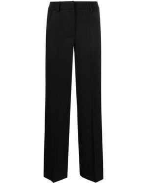 P.A.R.O.S.H. Liliuxy Tailored Tuxedo Trousers - Black