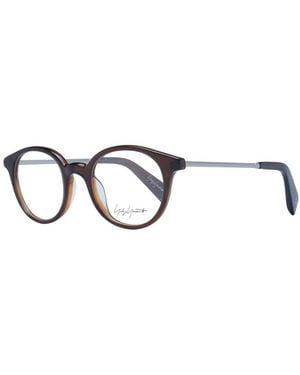 Yohji Yamamoto Acetate Glasses (Frames) - Metallic