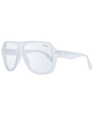 BMW White Men Sunglasses