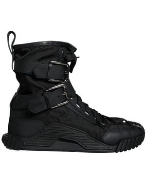 Dolce & Gabbana Black Nylon Lace