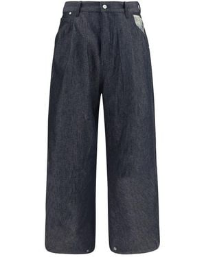 PDF CHANNEL Cotton Relaxed Fit Jeans - Blue