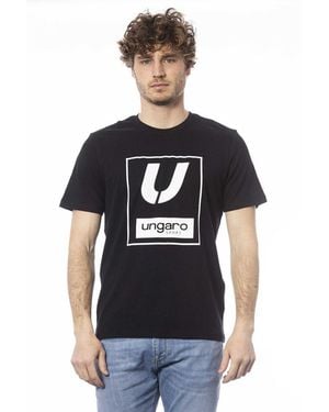 Ungaro Sport Cotton T-Shirt - Black