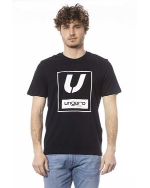 Ungaro Sport Cotton T-Shirt - Black