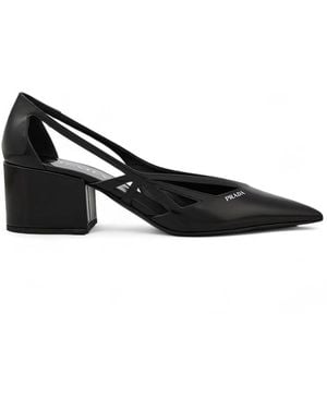 Prada Black Leather Cut
