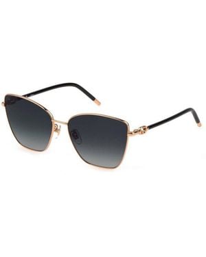 Furla Gold Metal Sunglass - Blue