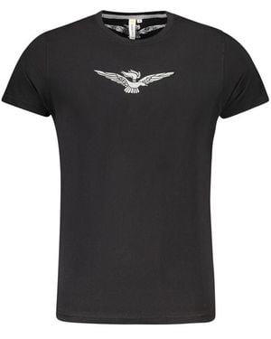 Accademia Militare "black Cotton Men T