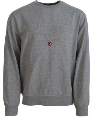 Aeronautica Militare Gorgeous Authentic Pullover Jumper - Grey